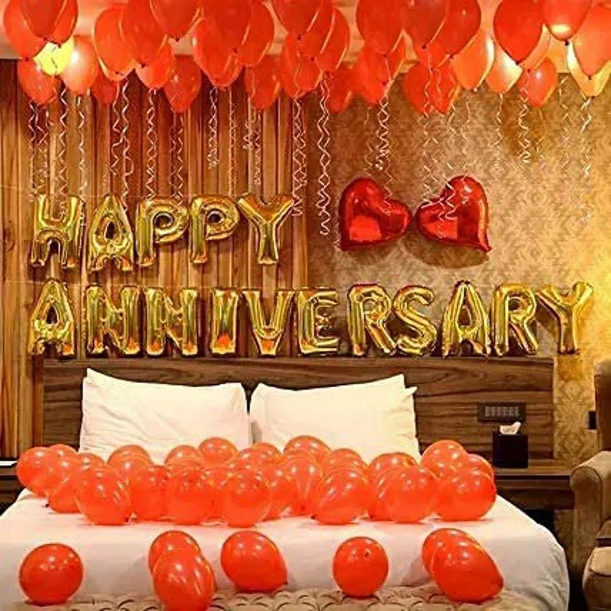 Romantic red rose box for anniversaries