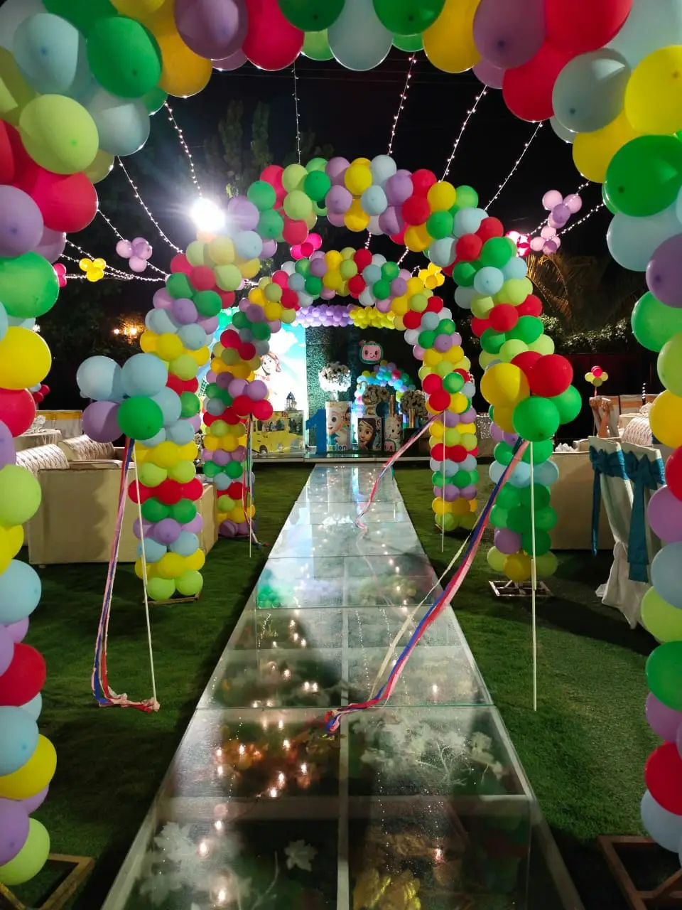 Birthday Decoration styled view