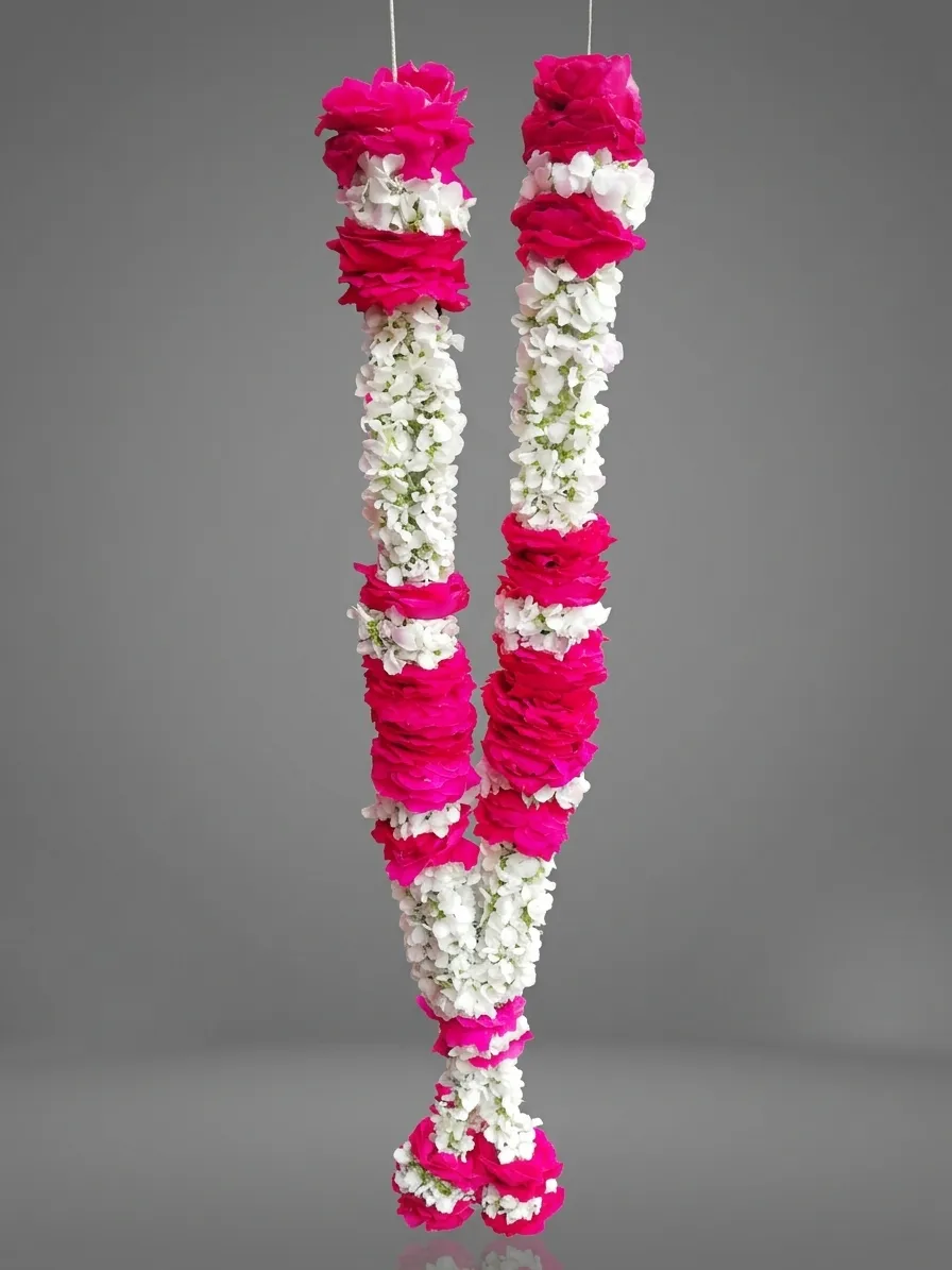 Roses Mala Premium styled view